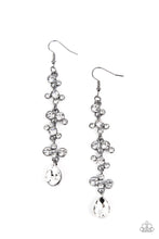 Load image into Gallery viewer, Wedding Day Dazzle - Black Gunmetal &amp; Rhinestone Earrings - The Jazzy T Collections
