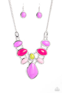 Dreamily Decked Out - Multi Necklace - The Jazzy T Collections