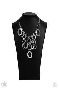 A Silver Spell - Silver Blockbuster Necklace - The Jazzy T Collections