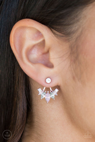 Chicest Of Them All - Pink Peek-A- Earrings - The Jazzy T Collections