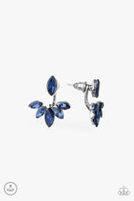 Load image into Gallery viewer, Radical Refinement - Blue Peek-A-Boo Earrings - The Jazzy T Collections
