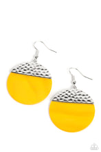 Load image into Gallery viewer, SHELL Out - Yellow Earrings - The Jazzy T Collections
