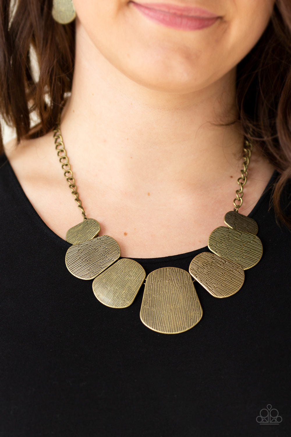 CAVE The Day - Brass Necklace - The Jazzy T Collections