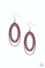 Load image into Gallery viewer, Marry Into Money - Pink Rhinestone Earrings - The Jazzy T Collections
