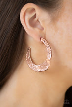 Load image into Gallery viewer, The HOOP Up - Copper Hoop Earrings - The Jazzy T Collections
