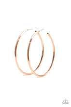 Load image into Gallery viewer, 5th Avenue Attitude - Copper Hoop Earrings - The Jazzy T Collections
