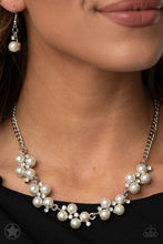 Load image into Gallery viewer, Love Story - White Blockbuster Necklace - The Jazzy T Collections
