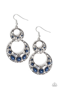 West Coast Whimsical - Blue Earrings - The Jazzy T Collections