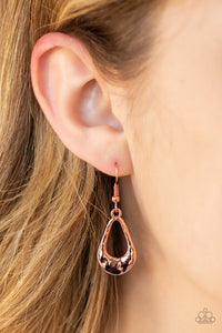 Teardrop Envy - Copper Necklace - The Jazzy T Collections