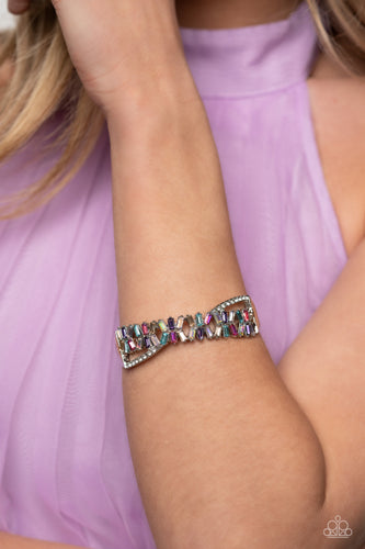 Timeless Trifecta - Multi Rhinestone Bracelet - May 2023 Life Of The Party - The Jazzy T Collections