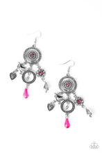 Load image into Gallery viewer, Springtime Essence - Pink Charm Earrings - The Jazzy T Collections
