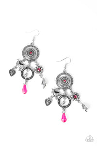 Springtime Essence - Pink Charm Earrings - The Jazzy T Collections