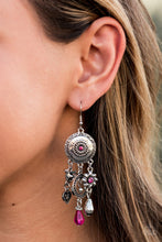 Load image into Gallery viewer, Springtime Essence - Pink Charm Earrings - The Jazzy T Collections
