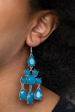 Load image into Gallery viewer, Afterglow Glamour - Blue Earrings - The Jazzy T Collections
