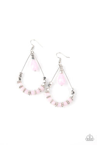 Lovely Lucidity - Pink Earrings - The Jazzy T Collections