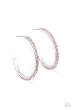 Load image into Gallery viewer, Dont Think Twice - Pink Hoop Earrings - The Jazzy T Collections
