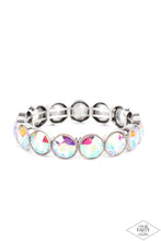 Load image into Gallery viewer, Number One Knockout - Multi Iridescent Rhinestone Bracelet - The Jazzy T Collections
