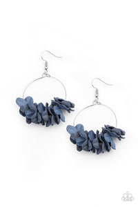 Flirty Florets - Blue Earrings - The Jazzy T Collections