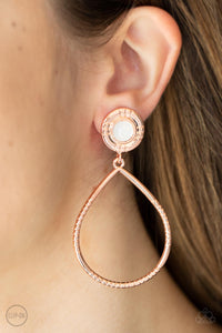 Fairytale Finish - Copper Earrings - The Jazzy T Collections