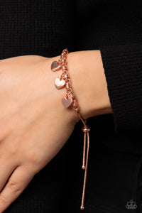 Romance Tale - Copper Heart Bracelet - The Jazzy T Collections