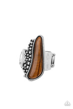 Load image into Gallery viewer, Gemstone Guide - Brown Tiger&#39;s Eye Ring - The Jazzy T Collections
