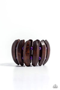 Bora Bora Bauble - Purple Bracelet - The Jazzy T Collections