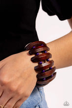 Load image into Gallery viewer, Bora Bora Bauble - Purple Bracelet - The Jazzy T Collections
