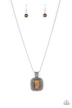 Load image into Gallery viewer, Right Hand TALISMAN - Brown Tiger&#39;s Eye Necklace - The Jazzy T Collections
