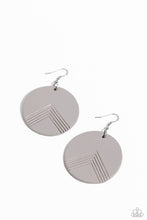 Load image into Gallery viewer, On the Edge of Edgy - Silver Leather Earrings - The Jazzy T Collections
