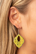 Load image into Gallery viewer, Thessaly Terrace - Yellow Earrings - The Jazzy T Collections
