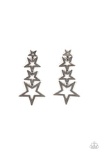 Load image into Gallery viewer, Superstar Crescendo - Black Gunmetal Earrings - The Jazzy T Collections
