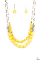 Load image into Gallery viewer, Venetian Voyage - Yellow Necklace - The Jazzy T Collections
