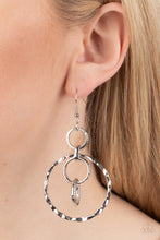 Load image into Gallery viewer, Twisted Temptation - Silver Hammered Earrings - The Jazzy T Collections
