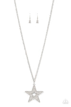 Load image into Gallery viewer, Superstar Stylist - White Rhinestone Necklace - The Jazzy T Collections
