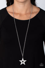 Load image into Gallery viewer, Superstar Stylist - White Rhinestone Necklace - The Jazzy T Collections
