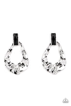 Load image into Gallery viewer, Metro Meltdown - Black Hammered Earrings - The Jazzy T Collections
