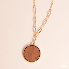 Load image into Gallery viewer, WOODnt Dream of It - Gold Necklace - The Jazzy T Collections
