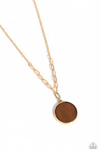 WOODnt Dream of It - Gold Necklace - The Jazzy T Collections