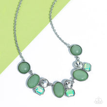 Load image into Gallery viewer, Fantasy World - Green Necklace - The Jazzy T Collections
