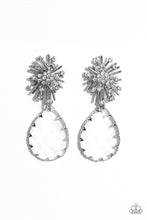 Load image into Gallery viewer, Stellar Shooting Star - White Rhinestone Earrings - The Jazzy T Collections
