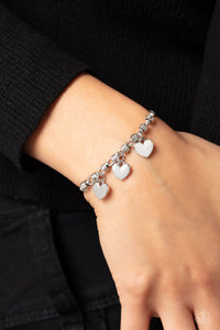 Romance Tale - Silver Heart Bracelet - The Jazzy T Collections