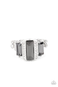 A GLITZY Verdict - Silver Ring - The Jazzy T Collections