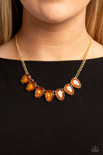 Load image into Gallery viewer, FLIRTY Dancing - Brown Topaz Necklace - The Jazzy T Collections
