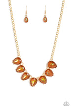 Load image into Gallery viewer, FLIRTY Dancing - Brown Topaz Necklace - The Jazzy T Collections
