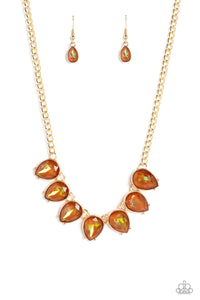 FLIRTY Dancing - Brown Topaz Necklace - The Jazzy T Collections