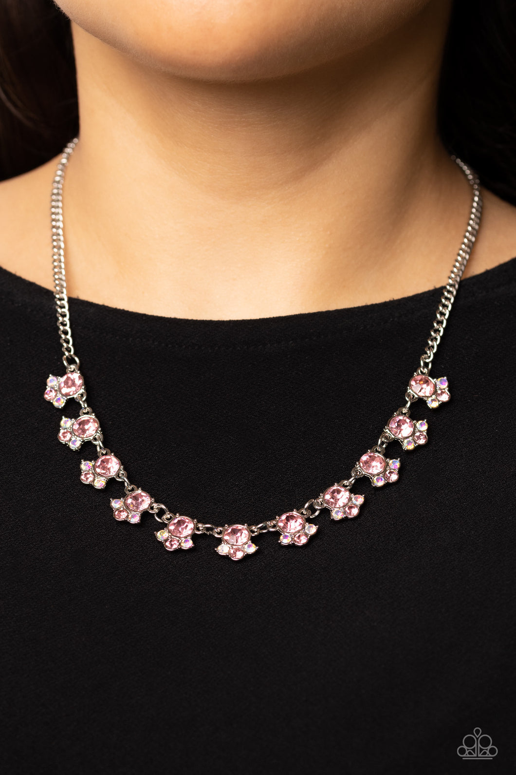 Tabloid Treasure - Pink Rhinestone - The Jazzy T Collections