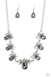 Explosive Effulgence - Silver Necklace - The Jazzy T Collections