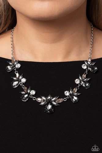 Explosive Effulgence - Silver Necklace - The Jazzy T Collections