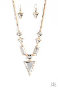 Fetchingly Fierce - Gold Necklace - July 2023 Life Of The Party - The Jazzy T Collections