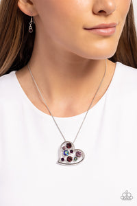 Romantic Recognition - Purple Heart Necklace - The Jazzy T Collections